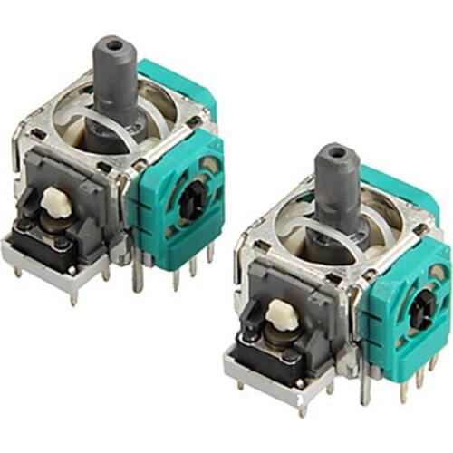 1PC 3D Analog Joystick 3 Pin Sensor Module Potentiometer With Thumb Sticks For Playstation 4 PS4 Controller Repair