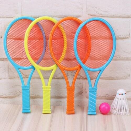 2PCS/Set Beach Tennis Racket ChildrenS Outdoor Sports Tennis Racket With Badminton Ball