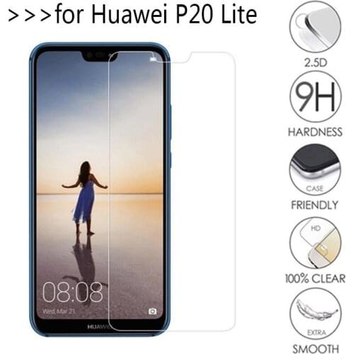 2PC Tempered Glass for Huawei P20 Lite Screen Protector 9H 2.5D Phone Protection Film Protective Glass for Huawei P20 Lite GLASS