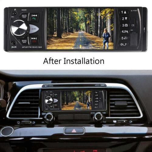 4.1 Inch HD Bluetooth Handsfree Car MP5 Player Video Playback FM Radio AUX Memory Card USB Remote Control(With Camera)