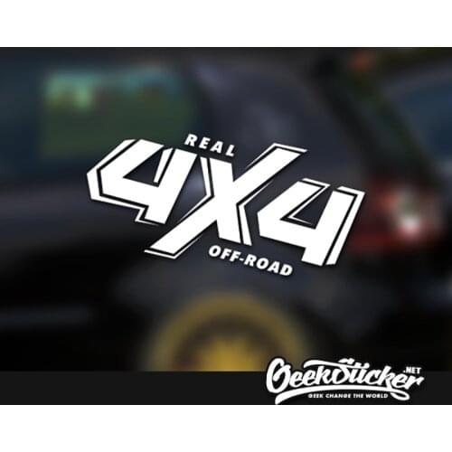 4X4 Waterproof Reflective Universal Car the Whole Body Sticker Icon for SUZUKI JIMNY Jeep Wrangler All-Terrain Vehicles 4WD