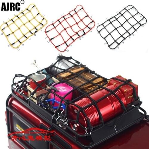 RC Car Accessories 6 Colors Elastic Luggage Net for 1/10 RC Crawler SCX10 90046 Tamiya CC01 D90 Traxxas TRX-4 TRX4