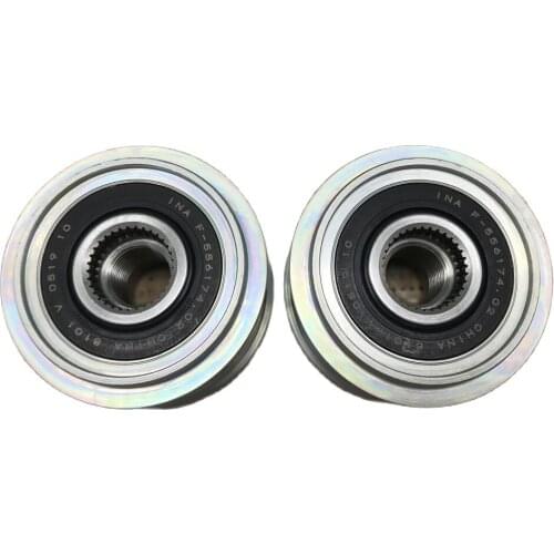 Overrunning Alternator Pulley Original fits FORD TRANSIT 2.4D 535012810 INA F-556174