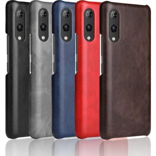 Case for Rakuten Hand Luxury Litch Texture PU Leather Back Hard Plastic Cover For Rakuten Hand Couqe Fundas