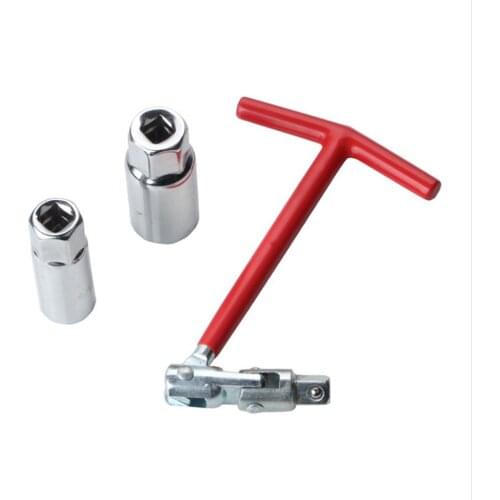 Dual-Use 16 21Mm Spark Plug Sleeve 360 Degree Arbitrary Rotation Built In High-Strength Rubber Ring Spark Plug Belt Out 1 Pcs