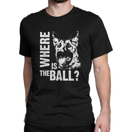Funny Malinois Dog Belgian Shepherd Mechelaar T-Shirt for Men O Neck 100% Cotton T Shirt Short Sleeve Tee Shirt 4XL 5XL 6XL Tops