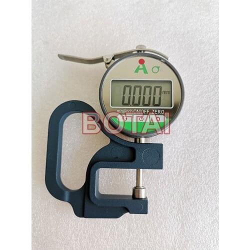 NO.033 Common Rail Injector Shims Thickness Measurement Tool Oil Proof Micrometer Gauge