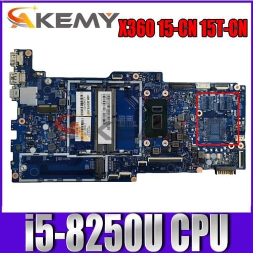 For HP Envy X360 Convertible 15-CN 15T-CN Laptop Motherboard i5-8250U CPU 17887-1A L19447-601 L19447-001