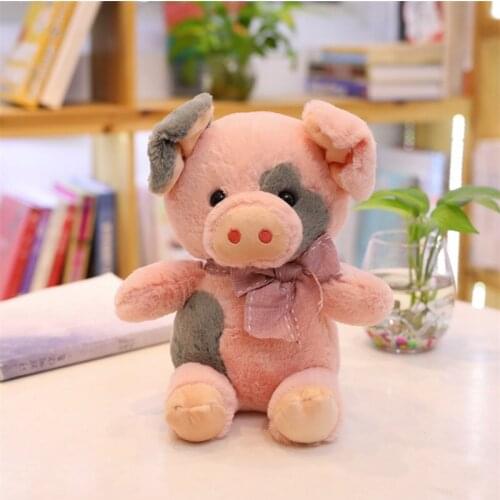 Plush Cute Pig Doll Creative Plush Toy Pig Year Mascot Small Gift Custom Plush Pig Doll Wholesale