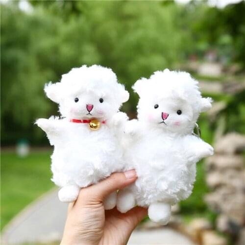 Lamb Pendant Little Sheep Doll kawaii Keychain Japanese Cute Sheep Doll Bag Ornament Plush Toy
