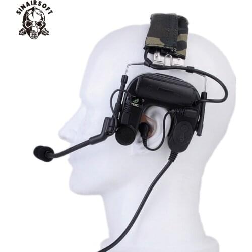 SINAIRSOFT Z-tactical Sordin Tactical Headsets Airsoft Comtac Z 038 ZCOMTAC IV IN-THE-EAR Helmet Noise Canceling Headphone