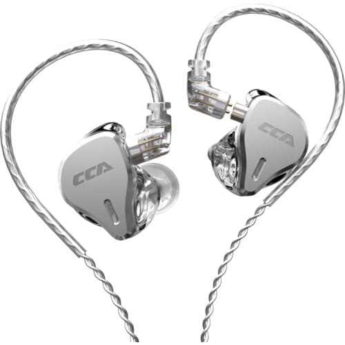CCA CS16 8BA Drivers HIFI In Ear Earphone 5 Axis CNC Molding Monitoring Earbuds Headset with 2PIN 0.75mm CCA C16 CA16 C10 PRO