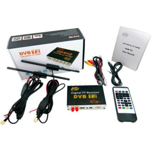 High speed mobile Top quality mobile digital CAR DVB-T2 Mobile DIGITAL TV TUNER RECEIVER