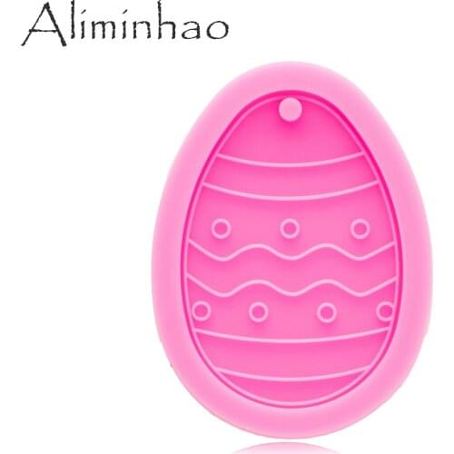 DY0943 Bright Easter Bunny/egg/owl Chocolate Mold, Silicone Molds for Epoxy Resin Casting, Moulds for Keychain Jewelry Craft