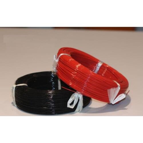 0.3sq2 19/0.15 TInned copper 22AWG OD:1.35mm UL 1332 22AWG FEP wire 200Degree 300V 305M/Roll