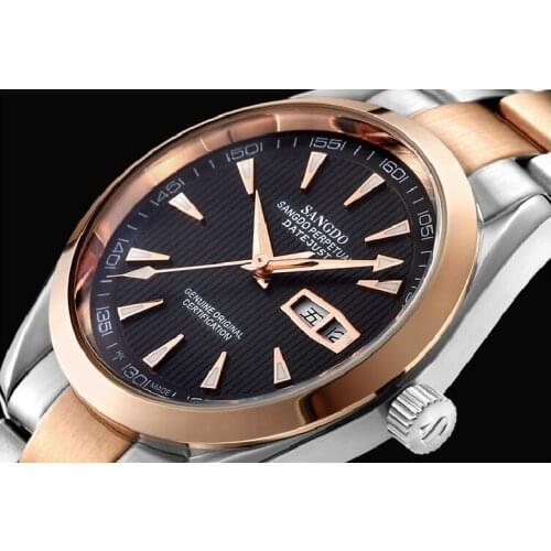 40mm Sangdo Business watch Automatic Self-Wind movement High quality Mechanical watches Auto Date Mens watch 042B