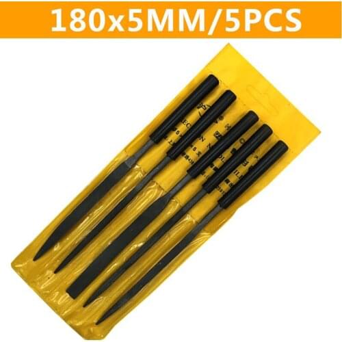 5pcs/set 140/160/180mm Metal File Mini Assorted Rasp Diamond Needle File set Repair Tool Jewelry Wood Grinding Hand File Tools