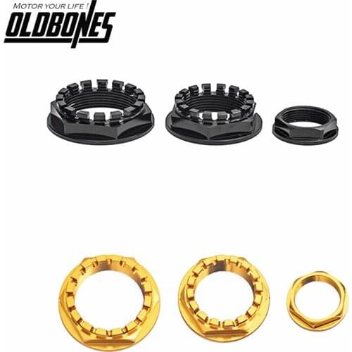 Motorcyle accessories CNC Aluminum Racing Nut Axle Nuts for Ducati 996 848 Hypermotard 821 mulistrada 1100