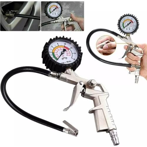 Digital Car EU US JP Tire Air Pressure Inflator Gauge LCD Display LED Backlight Vehicle Tester Inflation Monitoring Manometro