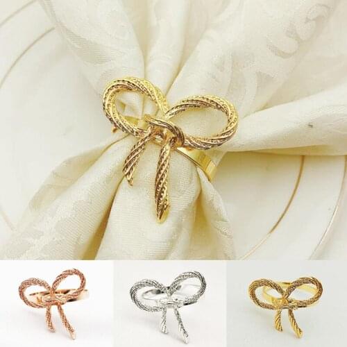 Napkin Rings-8 Napkin Rings for Dinner Parties, Wedding Receptions, Home Party Tableware Decoration