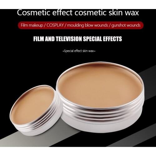 Halloween Cosplay Pad Nose Knife Scars Cosplay Flesh Color Cover Eyebrows Mud Skin Wax Shaping Special Effects Makeup Tools