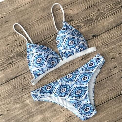 20Pcs/Lot New Women Swimwear Bandage Bikini Set Push-up Padded Bra Bathing Suit Swimsuit