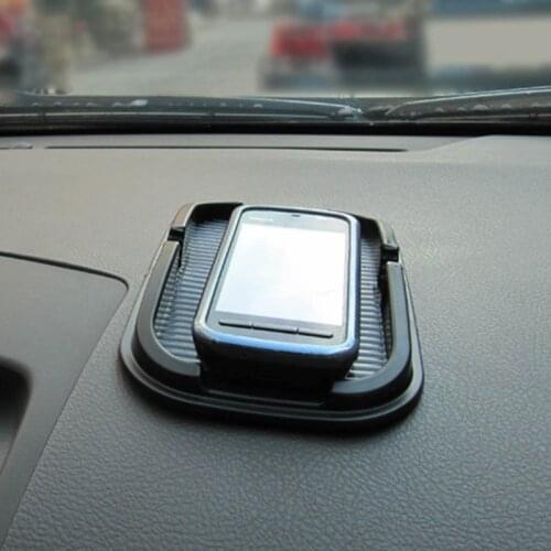 New Car Dashboard Non Slip Grip GPS Mobile Phone Smartphone Sticky Holder Pad Mat Black Universal
