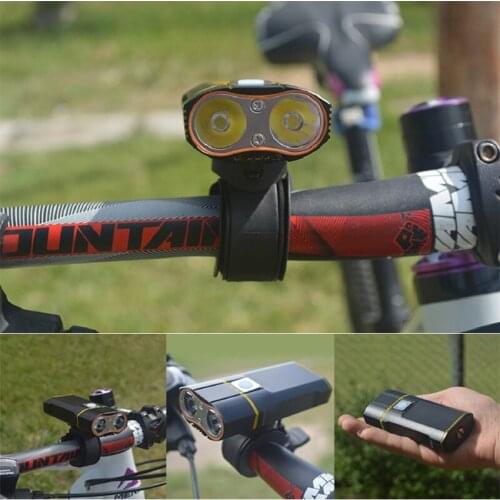 NEW Super Bright Bike Light USB Rechargeable 800 Lumens Headlight Front Light Easy Installation Cycling Flashlight Safety Lights