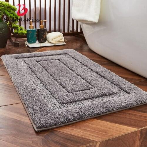 Bubble Kiss Solid Color Carpet Thicken Home Decor Rug Living Room Floor Carpet Bathroom Non-Slip Door Mat Bedroom Soft Area Rugs
