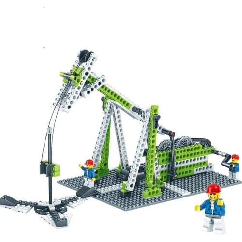 High-tech Building Blocks Series 3in1 City Gear Mechanical Engineering Figure Brick Compatible Educational Toys for Children