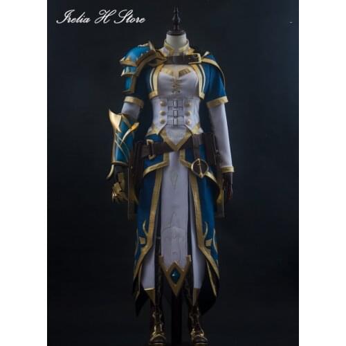 WOW Cosplay Jaina Proudmoore cosplay costume Full set costume and props high quality private custom made