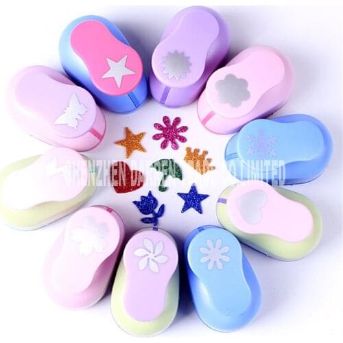10pcs/lot 23-25mm large Scrapbooking Punches Diy Craft Kids Scrapbook Paper Cutter Embossing manual Scrapbooking Machine Hot