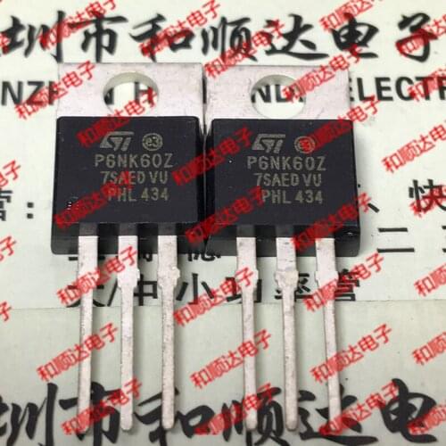 10pcs/lot STP6NK60Z brand new spot TO-220