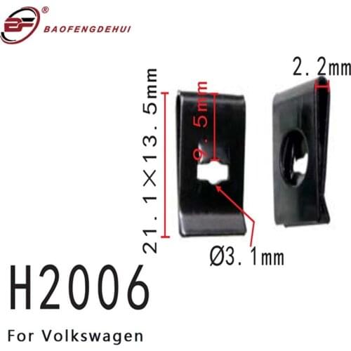 Auto Clips For Volkswagen Clamp Interior Fastener Accessories