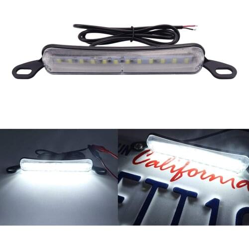 Extremely Bright License Plate Frame LED License Plate Lights Lamp, Xenon White(6000K)