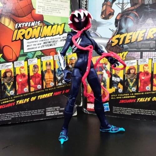 ML Legends Venompool Wave Ghost-Spider 6" Action Figure Loose NO BAF Parts