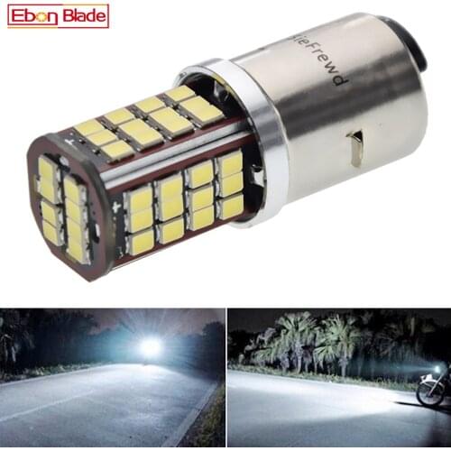 BA20D LED Motorcycle Headlight Bulb Lamp H6 Dual Beam Front Motorbike Moto Scooter Light Headlamp Accessories 6V 12V 24V 30V DC