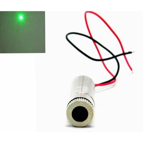 INDUSTRIAL/LAB Dot 515nm 520nm 50mW Grass Green Laser Diode Module Focusable