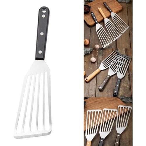 Cooking Turner Stainless Steel Fish Spatula Metal Blade With Long Handle Fish Turner Utensils For Cooking Tool Cocina Accesorio
