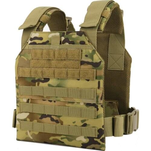 Lightweight Tactical Training Plate Carrier MOLLE And PALS Fully Adjustable Weight Vest Tactical Fast Vest