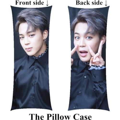 Boys long PillowCase kpop Jimin home girl only body PillowCover Customize