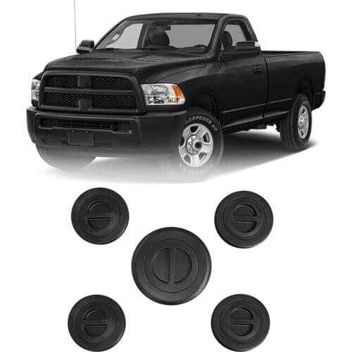 NEW-for 2014-2018 Ram 2500 3500 5Th Wheel/Gooseneck Bed Plug Cover Kit Cover Kit-Trailer Tow 68225506AA
