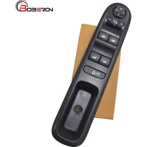 Front Left Power Window Control Switch Window Lifter Button Switch For Peugeot 3008 2009 2010 2011 2012- 2015 96650621ZD