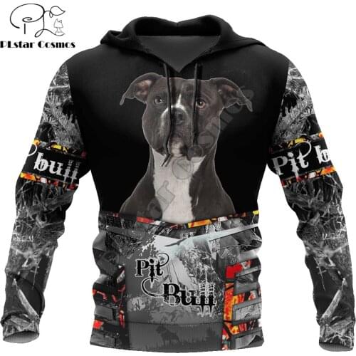 Drop shipping Love Pitbull Dog 3D All Over Printed Mens autumn Hoodie Unisex Casual Pullover Streetwear Jacket Tracksuits DK254