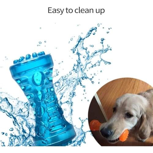 Dog Bone Rubber Pet Toy for Large Puppy Small Big Dog Biteresistant Pet Teethbrush Toy Train Teeth Clean Chewing Pet Accessories