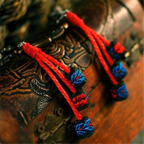 Women earring new DIY 2 colors cloth pendant simple ethnic jewelry special offer accessories girl gift drop earrings BD023