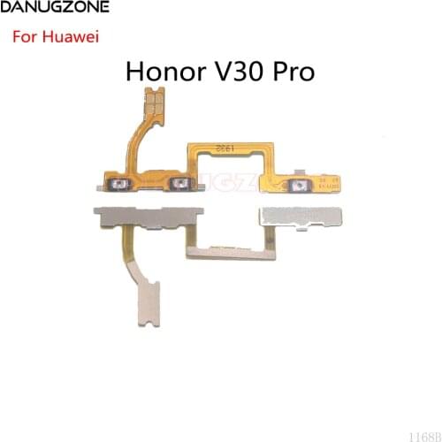 30PCS/Lot For Huawei Honor V30 Pro V30Pro Power Button Switch & Volume Button On / Off Flex Cable