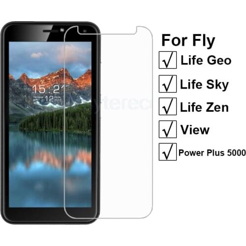 9D Protective Glass For Fly Life Geo Zen Sky Screen Protector Ultra-thin Phone Film For Fly View Power Plus 5000 Tempered Glass
