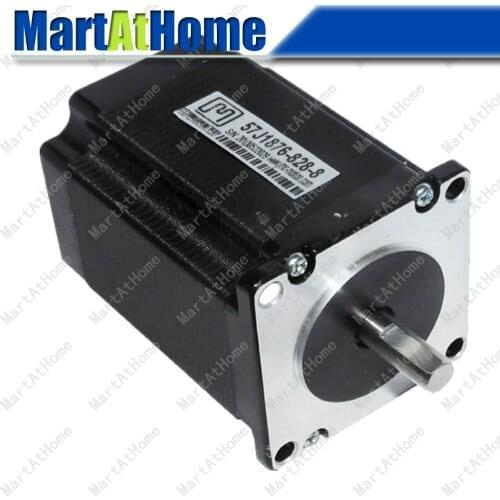 ARGEDO 2-Phase NEMA23 Hybrid CNC Stepper Motor 0.9Nm 2.8A 8-Leads Shalt Dia. 6.35mm for 3D Printer,Laser Router,CNC Router SM826