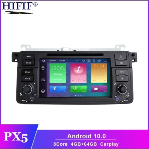 PX5 4+64G Carplay Android 10 Car DVD GPS Radio stereo For BMW E46 M3 Land Rover 75 3 Series dvd player multimedia navigation